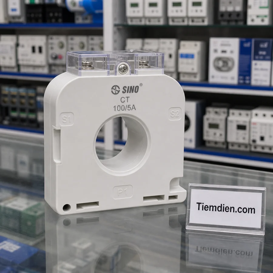Biến dòng đo lường CT 100/5A (SINO)
