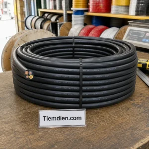 Cáp điện lực Cadivi CVV 4×10mm² (mét dài)
