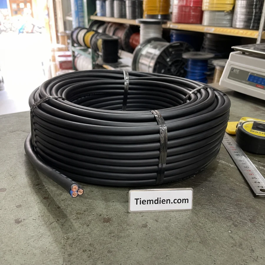 Cáp điện Trần Phú 3×6mm² bọc PVC (mét dài)
