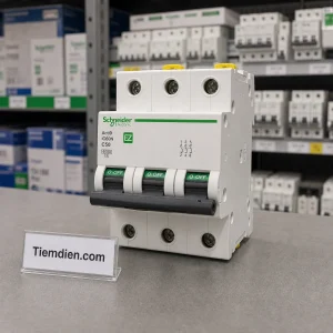 CB Miniature Schneider Acti9 iC60N 3P 50A 6kA