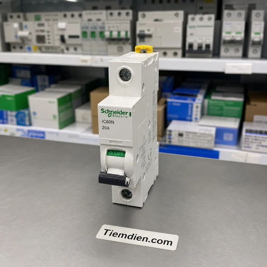 CB Miniature Schneider iC60N 1P 20A 6kA