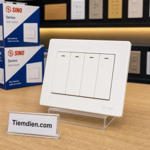 Công tắc bốn SINO (1 chiều)