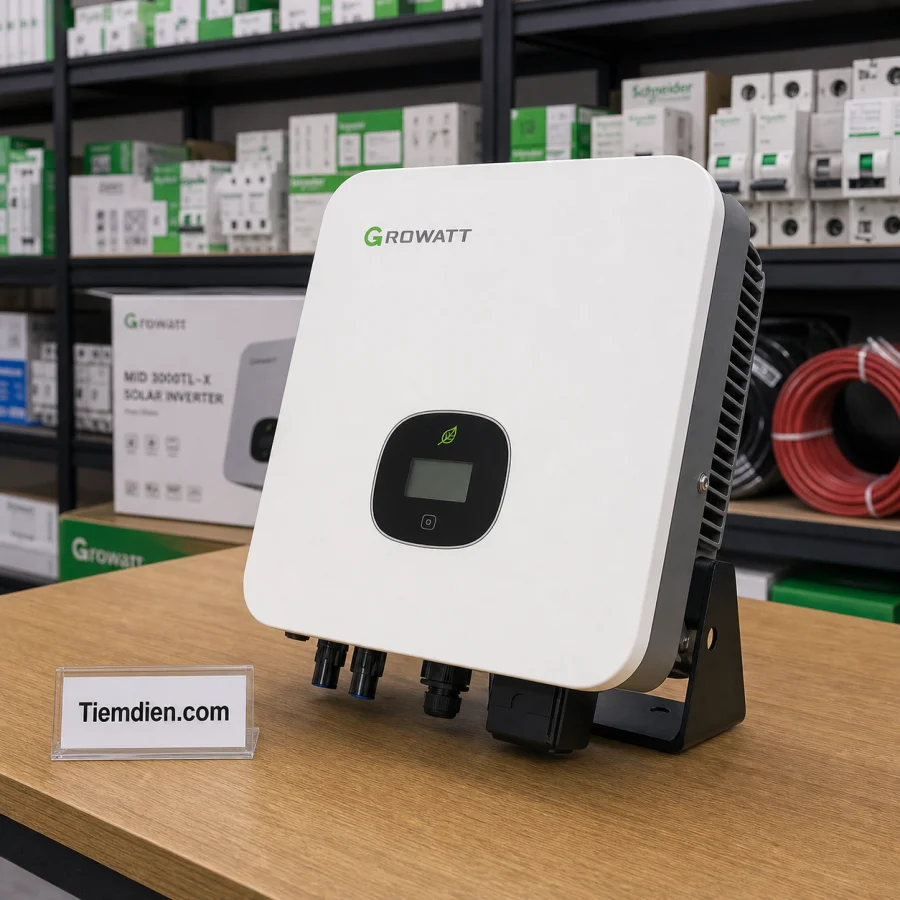 Inverter hòa lưới Growatt 3kW 1 pha (MIC 3000TL-X)