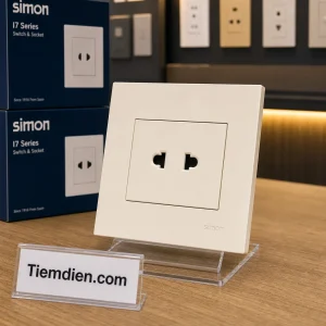 Ổ cắm đơn 2 chấu Simon i7