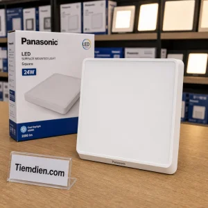 Đèn LED Ốp Trần Panasonic 24W (vuông)