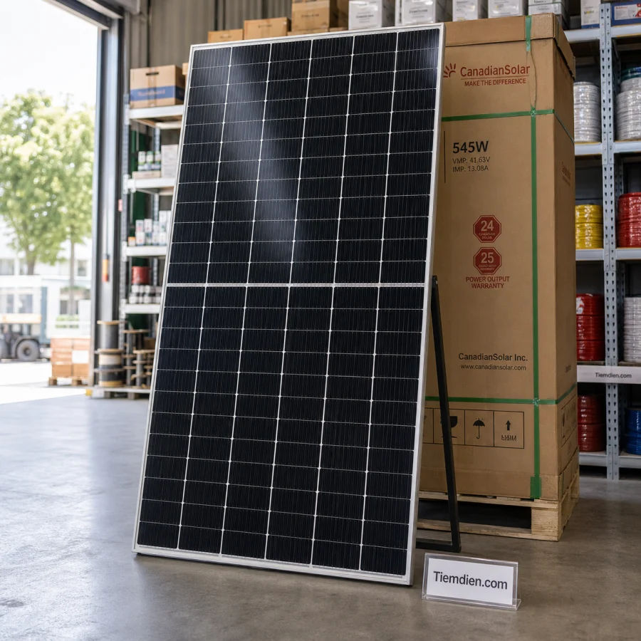 Tấm pin mặt trời Canadian Solar 550W Mono PERC