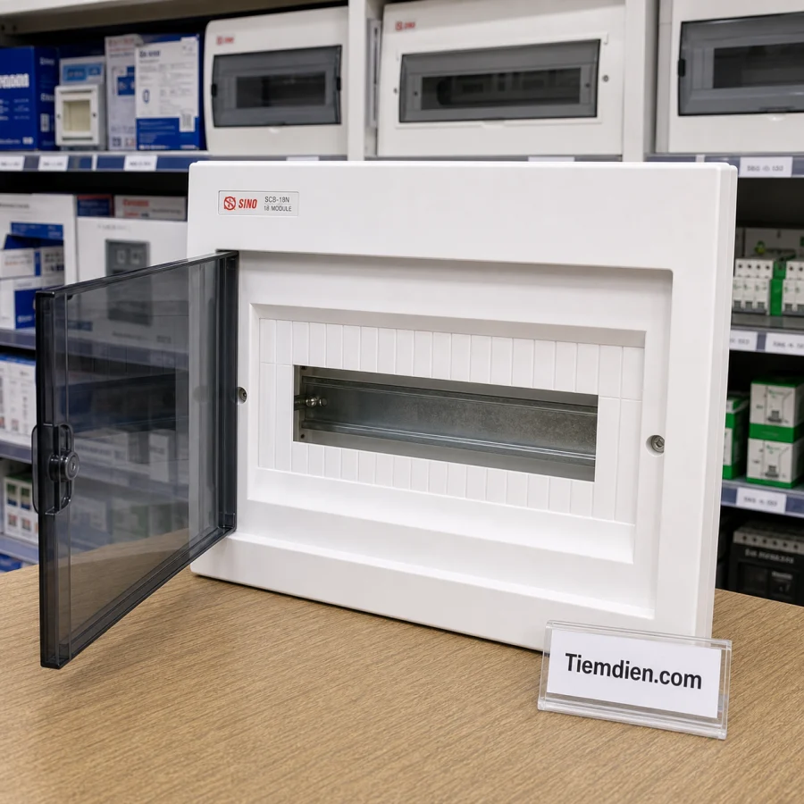 Tủ điện âm tường SINO 18 module